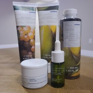 Korres 5pc Facial & Body Skincare